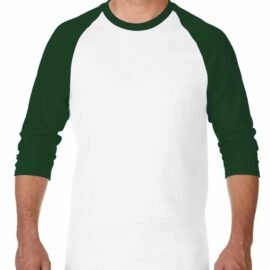 Camiseta beisbolera raglan Gildan
