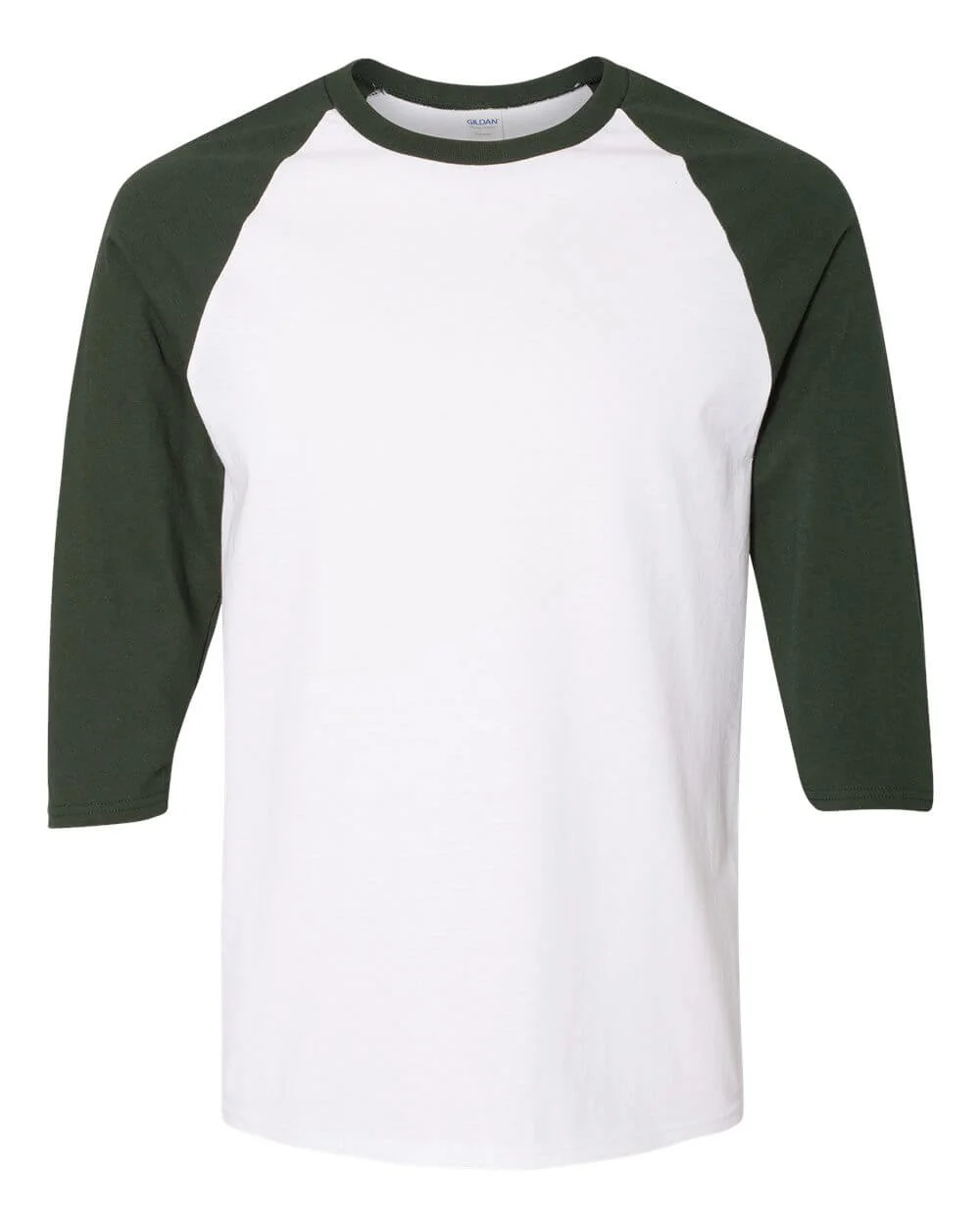 Camiseta beisbolera raglan Gildan