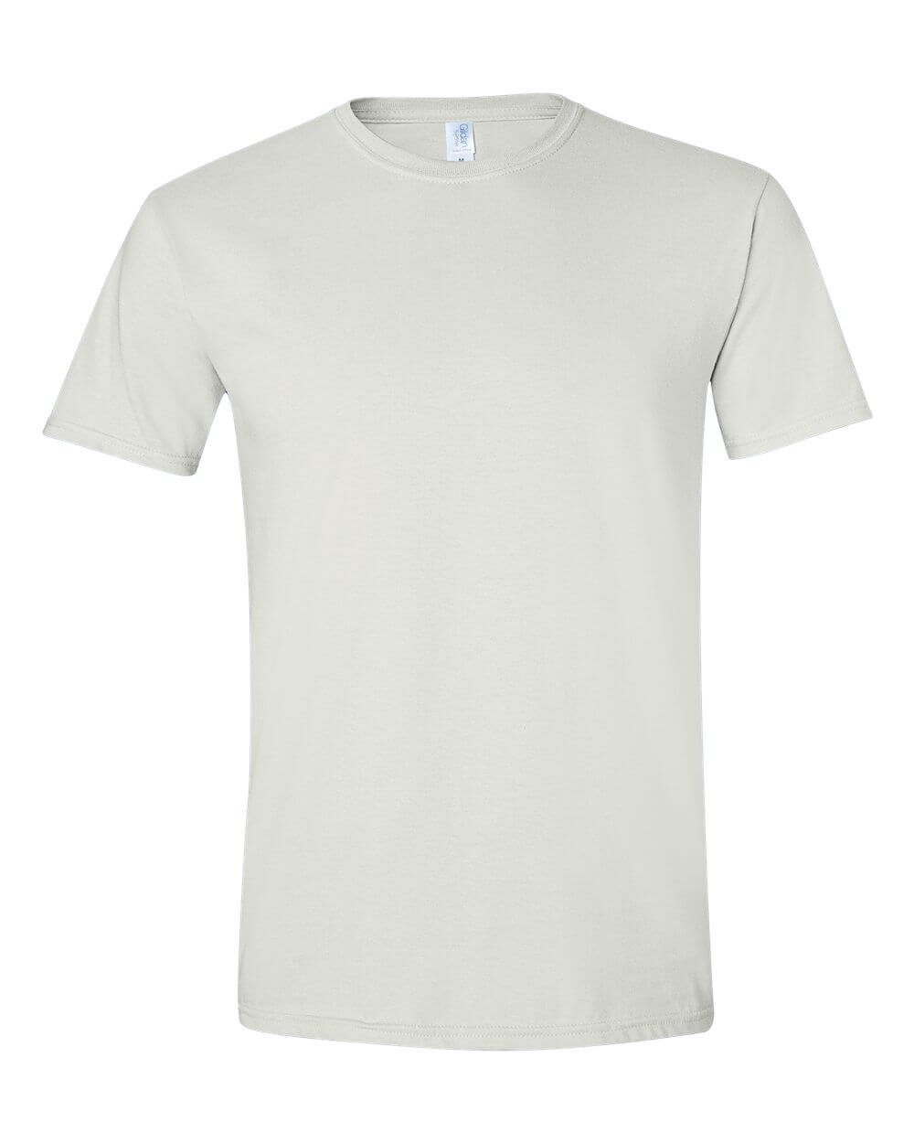 Camiseta algodón para hombre blanca marca Gildan