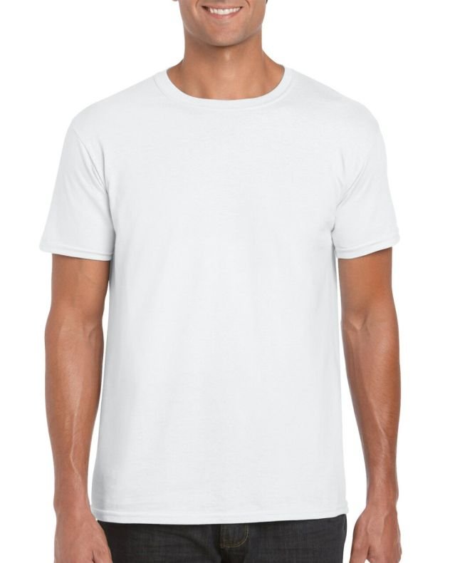 dentro de poco Silicio Farmacología Camiseta algodón para hombre blanca marca Gildan | PstyleC