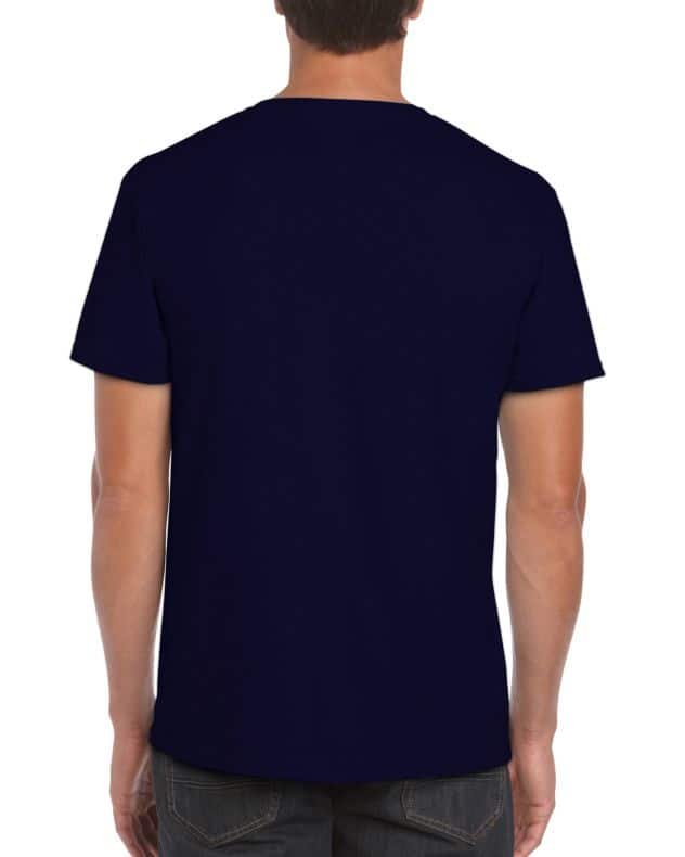 Camiseta Hombre Azul algodón peinado | PstyleC
