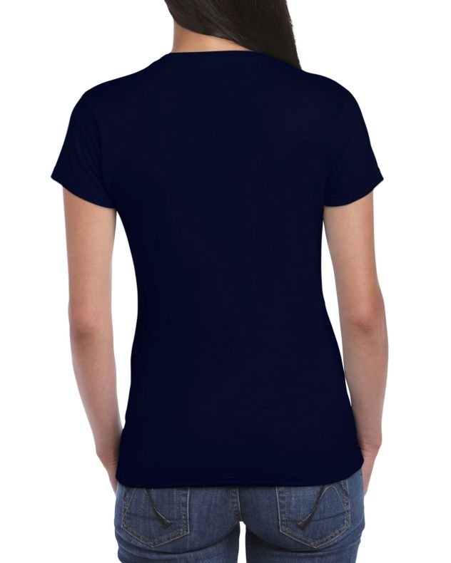 Desierto pistola gasolina Camiseta Mujer Azul Marino algodón peinado | PstyleC