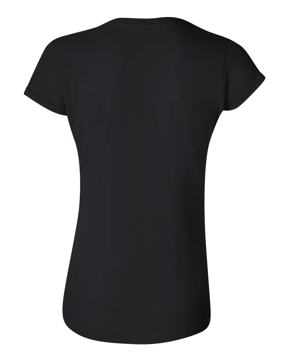 Camiseta Mujer Negro algodón peinado - Imagen 3